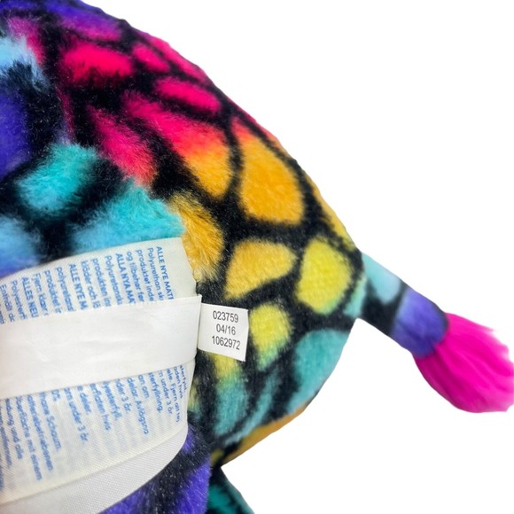 Build A Bear Lisa Frank Rainbow Giraffe Wild Style Stuffed Animal Plush Toy 18" - Picture 7 of 7